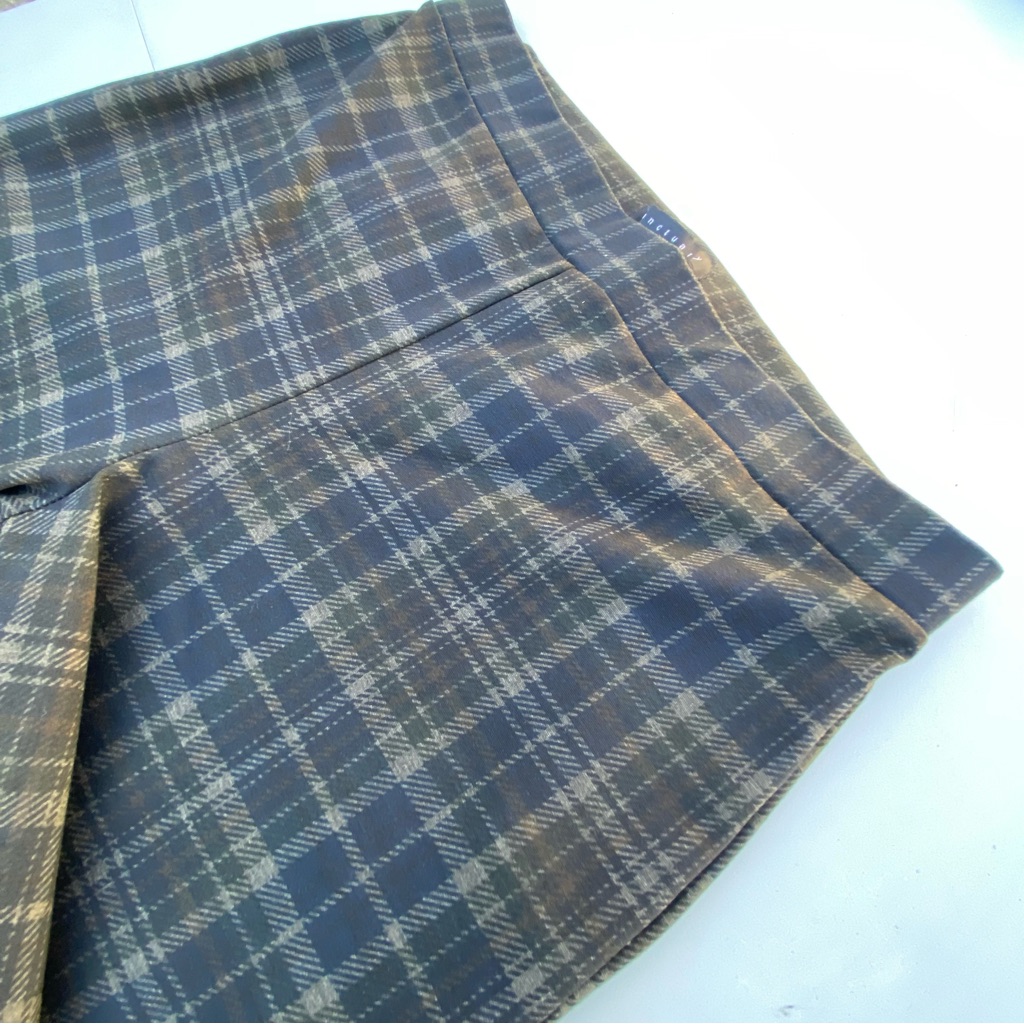 Sanctuary Hannah Plaid Kick Crop Pants ‘Carnaby’ Size Xl 1x
